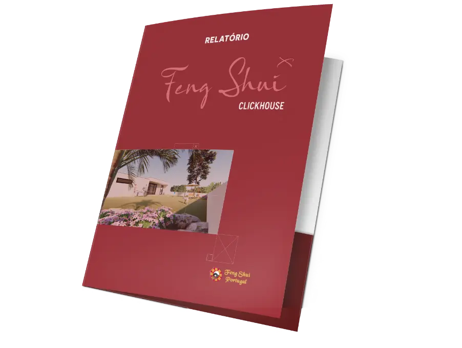 Relatório de Feng Shui com as energias de cada divisão
